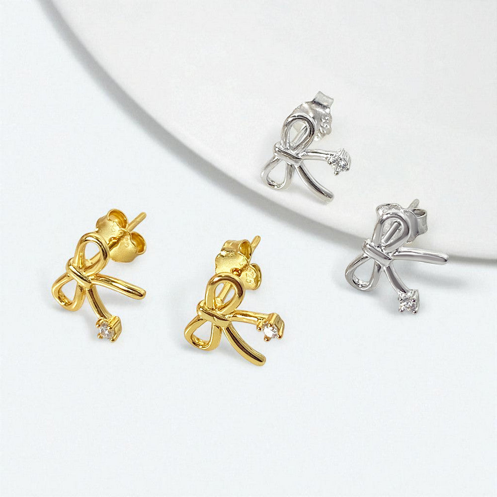 Amelie Ribbon Studs