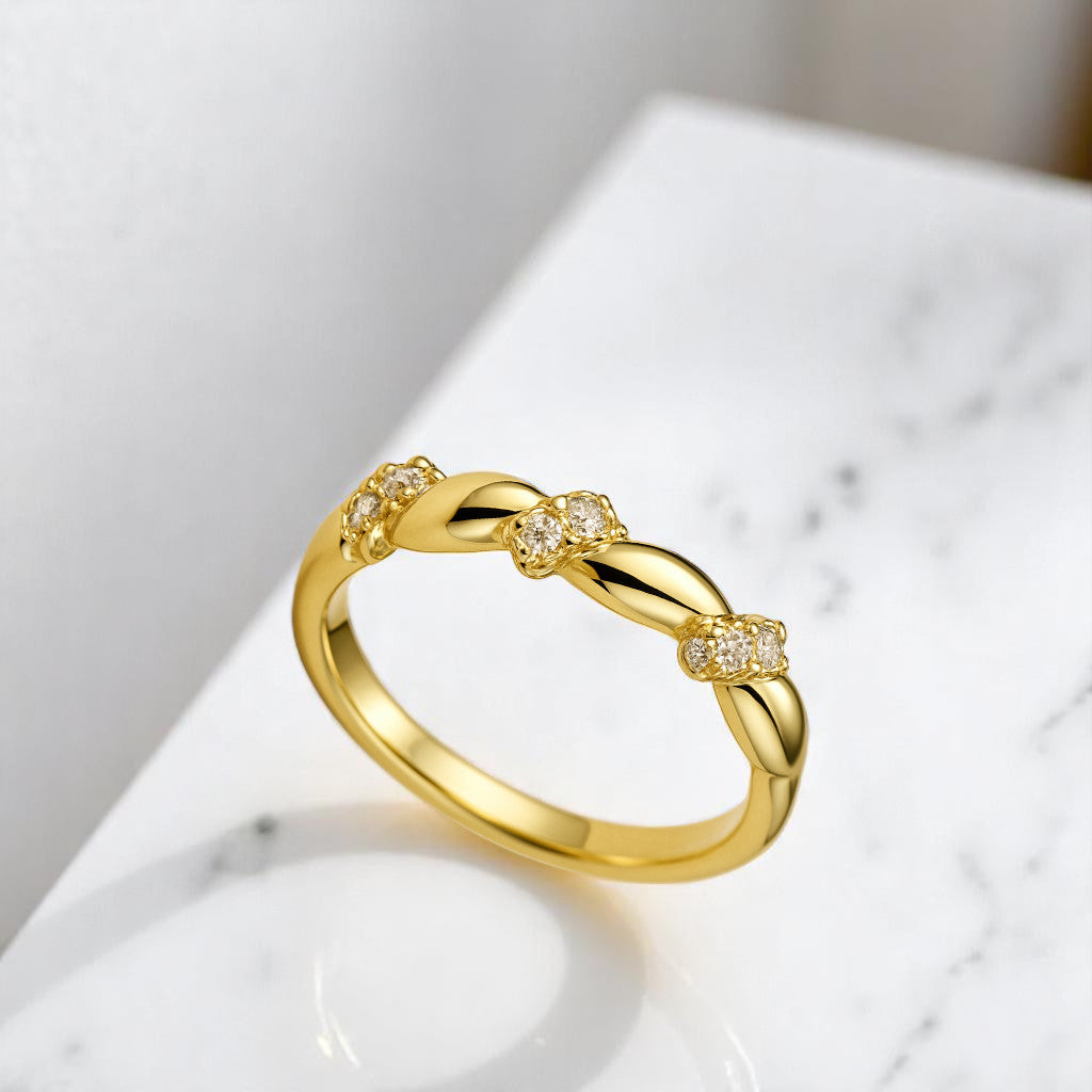 Aurelia Twist Ring