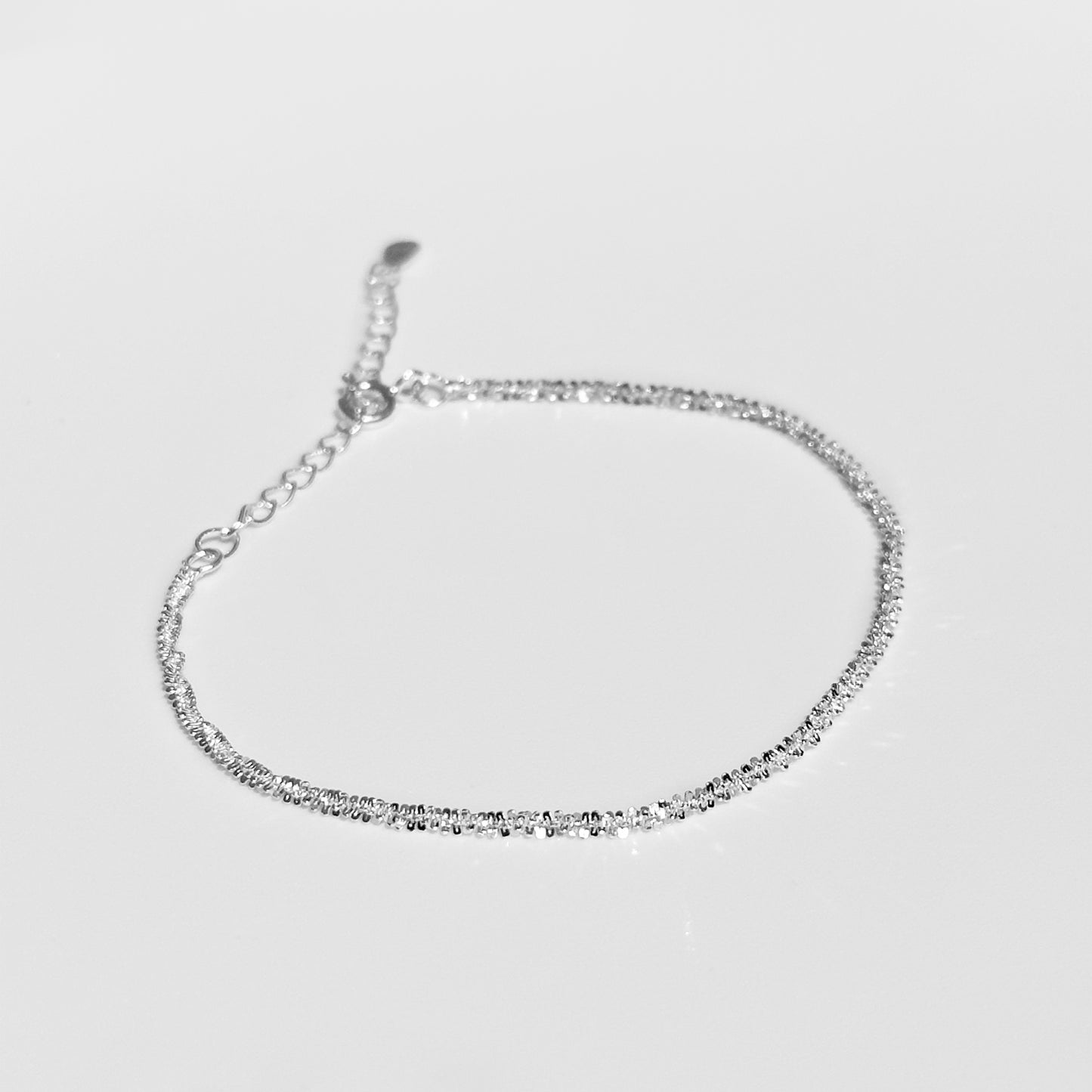 Twinkle Chain Silver Bracelet