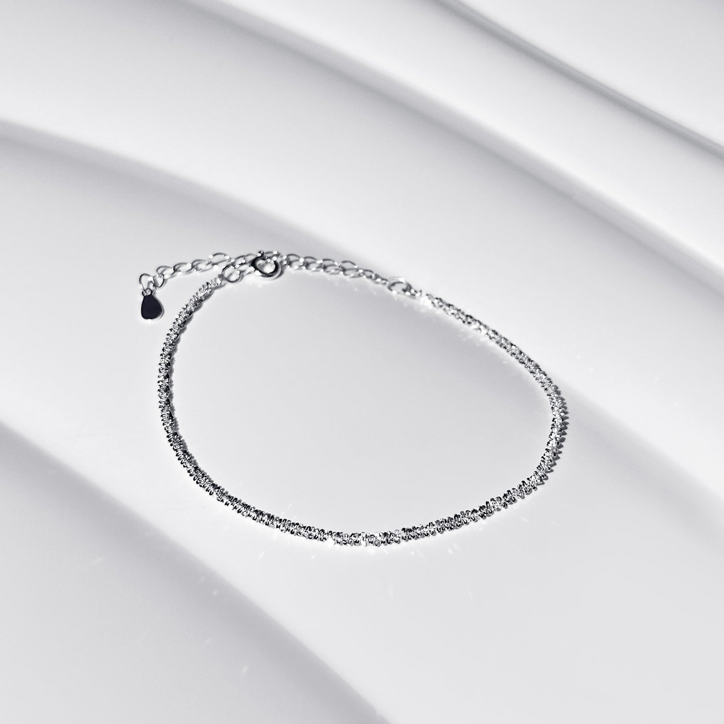 Twinkle Chain Silver Bracelet