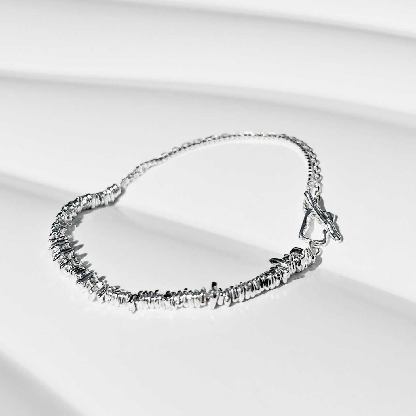 Lyria Silver Bracelet
