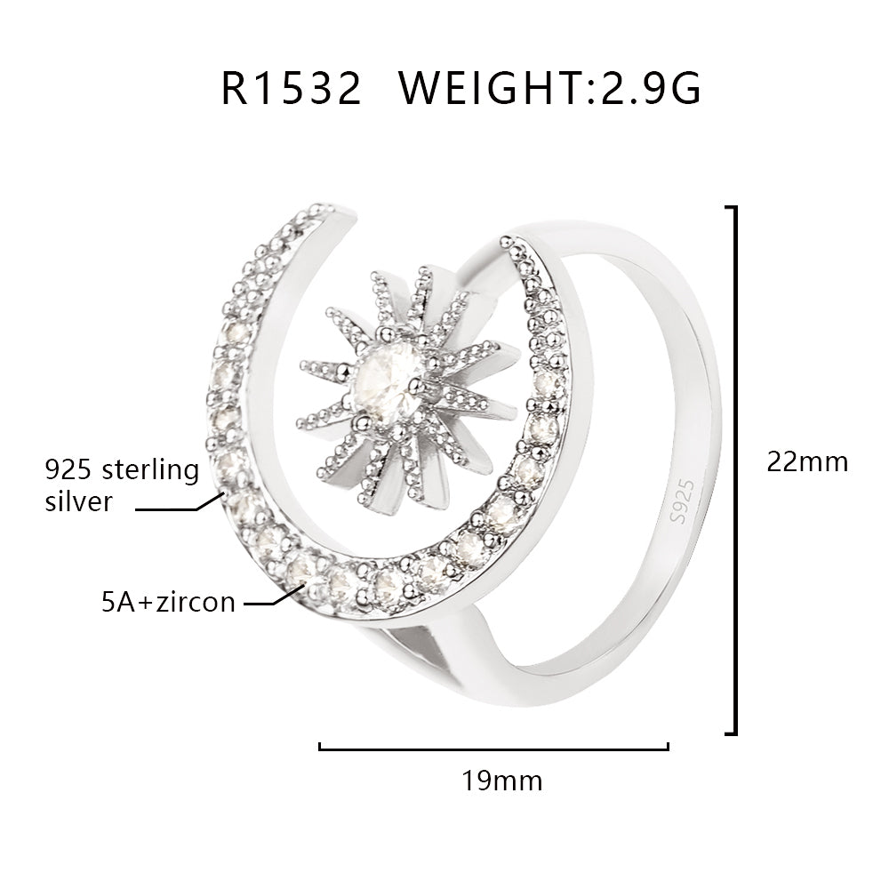 Celestia Moon & Sun Ring