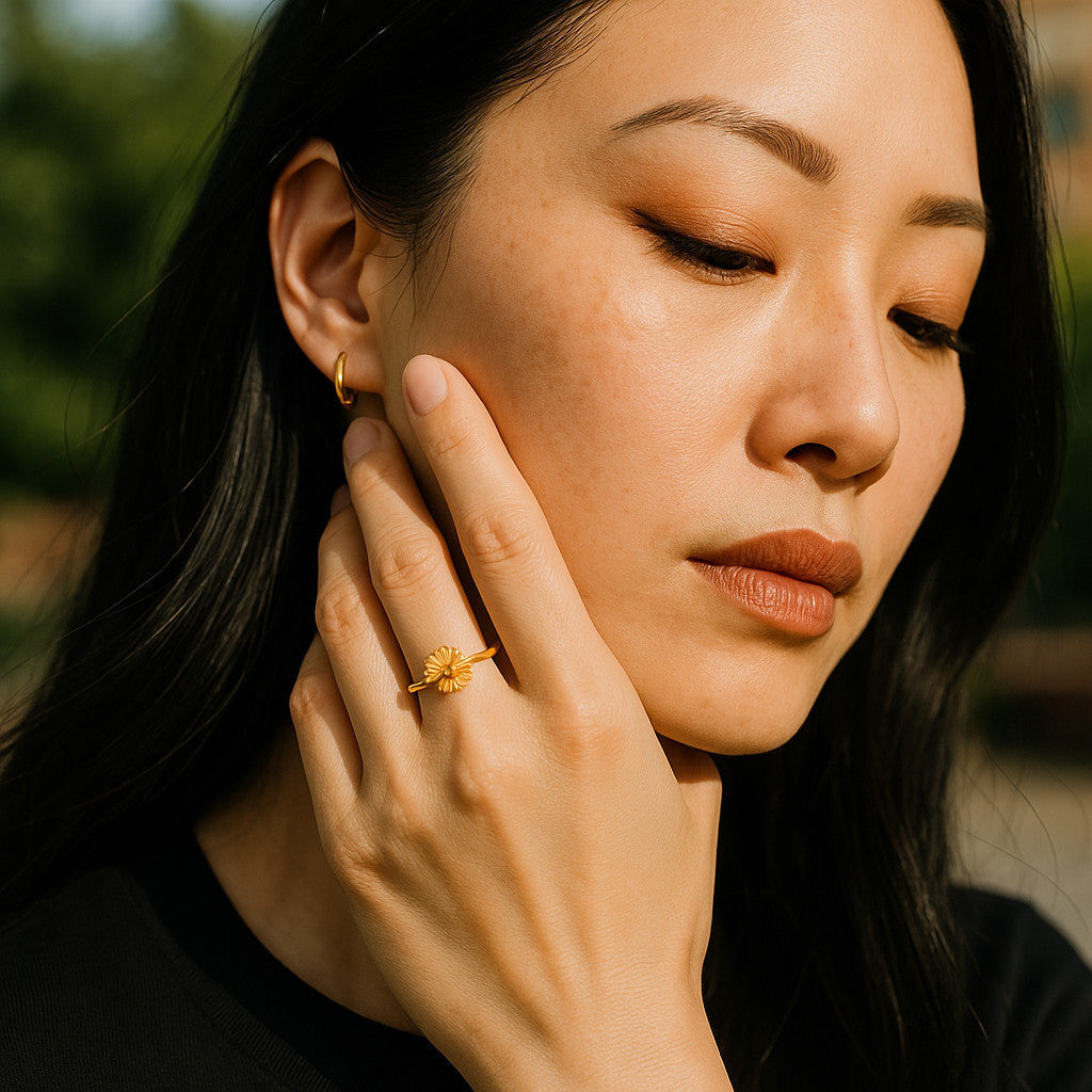 Fleur de Soleil Ring